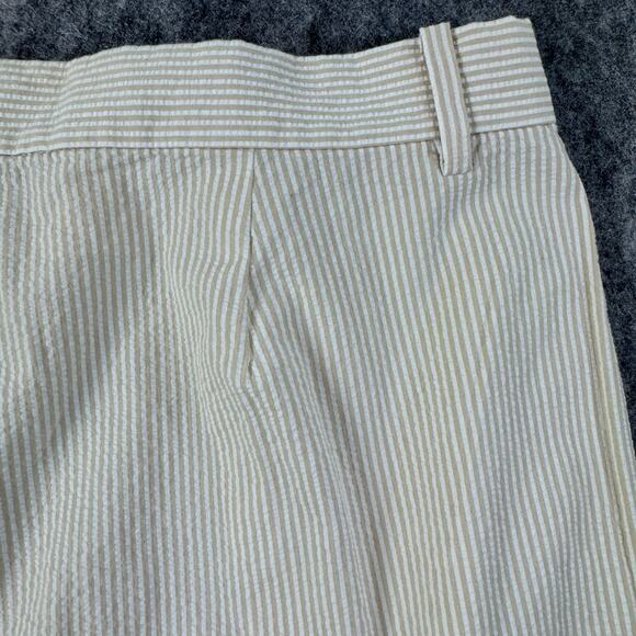 Ralph Lauren Active Womens 12‎ Striped Cotton flat Front Pant - Picture 3 of 7